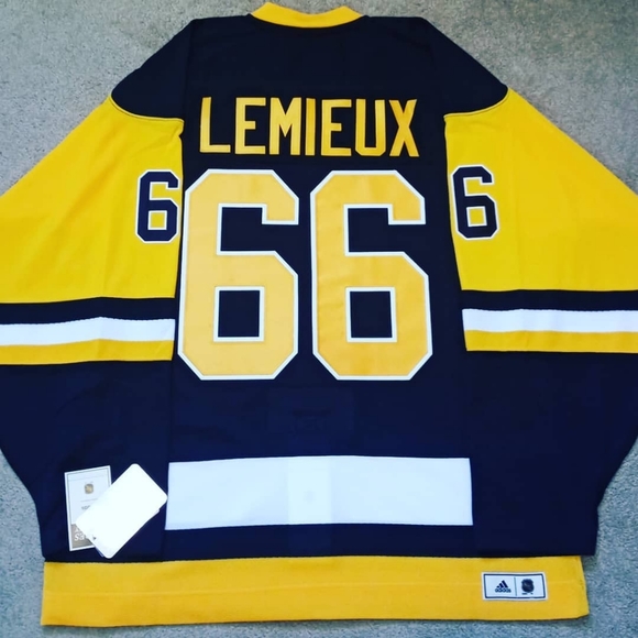 Mario Lemieux Adidas Heroes Of Hockey NHL Jersey - Picture 2 of 8